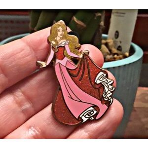 Authentic 2012 Disney Lanyard Sleeping Beauty Pin